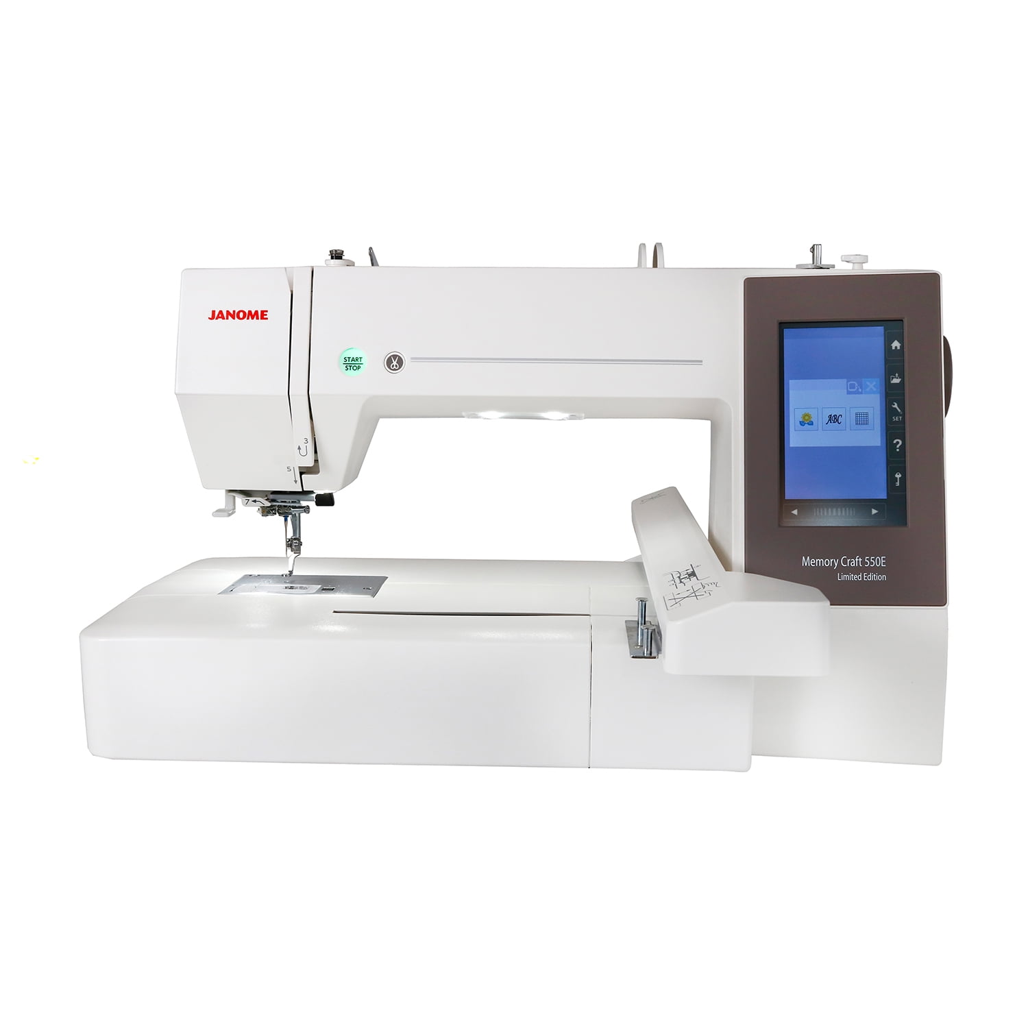 Janome - Máquina Bordadora Mc550e Blanco