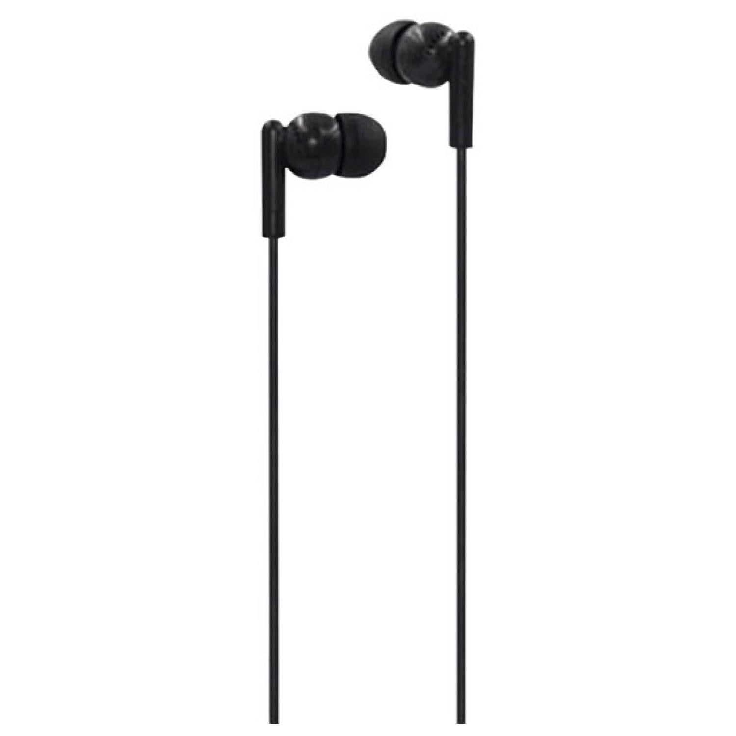 Mlab - Audifonos Manos Libres Jack 3.5 In Ear Negro Gummy