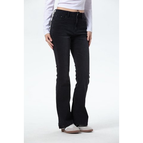 Fashionspark - Jeans Mujer Vale Flare Negro
