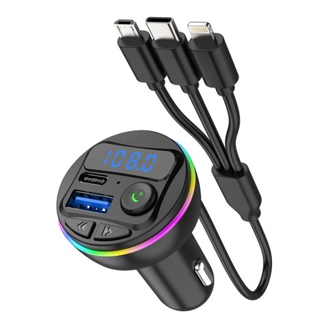 Genérico - Transmisor Manos Libre G46 Carro Usb Audio Microfono Lau