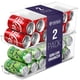 thumbnail image 1 of Organizador y dispensador de latas de refresco ClearSpace para refrigerador, 1 of 6