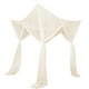 thumbnail image 1 of Cortina De Cama Con Dosel De 4 Postes Esquineros, Cenefa De Cama Colgante Acogedora Para Dormitorio Para Niñas, Color Beige, 1 of 3
