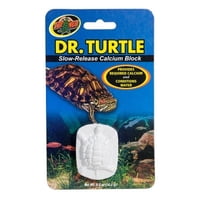 Zoo Med - Suplemento De Bloque De Calcio De Liberación Lenta Para Tortugas Dr. Turtle