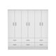 thumbnail image 1 of Clóset Maipo 6 Puertas Blanco, 1 of 3