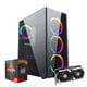 thumbnail image 1 of PC Gamer AMD Ryzen 7 5700X - RX 6700 XT 12GB - RAM 16 GB - SSD 500 GB M.2 - WIFI - Windows 11 PRO - JX188 Vidrio, 1 of 3
