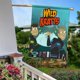 thumbnail image 5 of Los Kratt: Aventuras Salvajes-bandera de jardín temática. Regalo perfecto para fans, amigos y familiares, ideal para actividades al aire libre y decoración de fiestas.28CM*45CM, 5 of 5