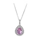 thumbnail image 1 of Collar Con Colgante De Gota De Agua Para Mujer, Para Fiesta, Aniversario, Vacaciones, Color Rosa, 1 of 3