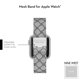 thumbnail image 4 of Correa Nine West para Apple Watch de Malla en Tono Plateado, 4 of 4