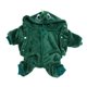 thumbnail image 3 of Ropa Para Perros Monos De Dinosaurio Sudadera Con Capucha De Lana Pijama Chaqueta Vestido Elegante Lindo Verde Oscuro L, 3 of 5