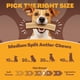 thumbnail image 5 of Antler Chews WhiteTail Naturals Premium con forma de alce partido y ciervo rojo, 5 of 9