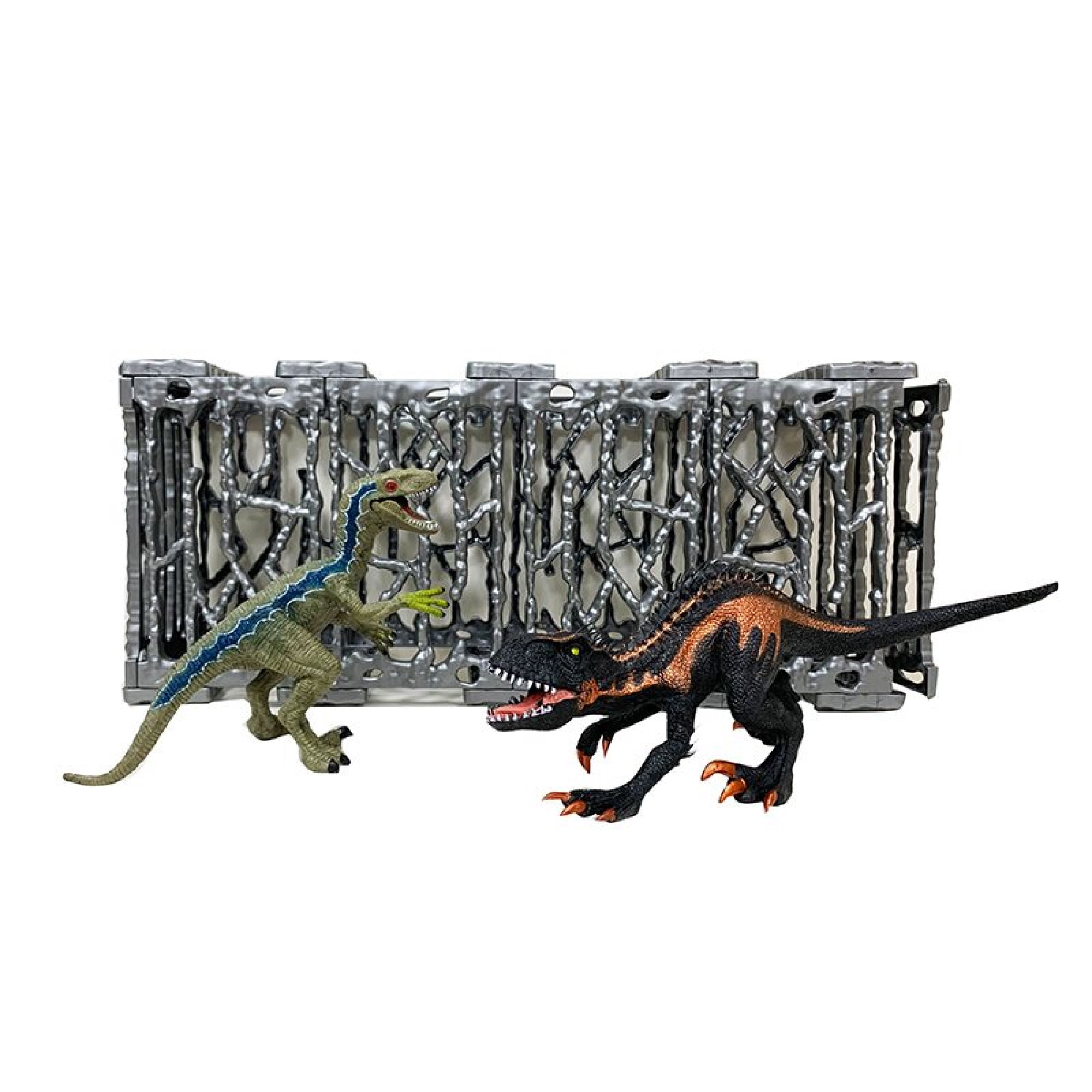 Figura Dinosaurio 2 con jaula