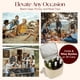 thumbnail image 4 of Mochila nevera Vin Fresco aislada con 2 vasos para vino beige, 4 of 8