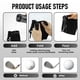 thumbnail image 4 of Bolsa limpiadora de golf XINQIDAI 17 × 14 cm impermeable con clip, 4 of 8