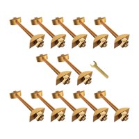 Bothyi - Conectores De Fijación Para Muebles M8X100 Mm, Fijaciones De Unión Para Mesas Y Muebles (12 Piezas)