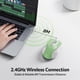 thumbnail image 2 of Mouse Inalámbrico Acer 2.4GHz USB 1600 DPI 6 Botones Verde, 2 of 9