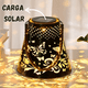 thumbnail image 3 of Lámpara Exterior Jardín Metal Carga Solar Diseño Mariposas, 3 of 7