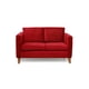thumbnail image 1 of Sofá Mila 2C Felpa Rojo, 1 of 2