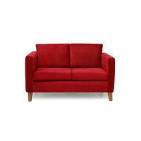 Barra Design - Sofá Mila 2C Felpa Rojo