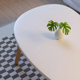 thumbnail image 4 of Mesa De Centro Ovalada 76x37x42 Cm Color Blanco, 4 of 8