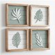 thumbnail image 1 of Set de 4 cuadros decorativos Tide and Tales 18 cm 3D verde salvia, 1 of 9