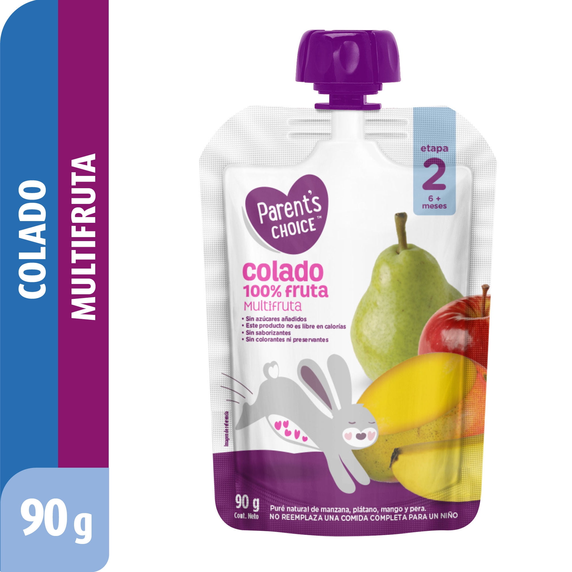 Colado Multifruta 90 g Parent's Choice