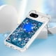 thumbnail image 4 of Funda Para Google Pixel 8a Con Brillo Líquido, Protección Completa Y Soporte De Anillo Giratorio, 4 of 4