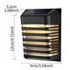 thumbnail image 2 of 1pc Outdoor Ambience Solar Breathing Wall Light Waterproof (IP54) Outdoor Camping Decoration Light For Courtyard, Landscape, 2 of 2