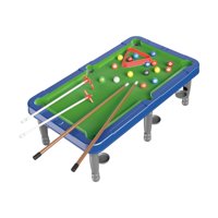 Magideal - Tiza De Billar De Mesa Pequeña, Estante Triangular Uso De Oficina Juego Juguete Interacción Juguetes Ocio Billar Cues Snooker De Escritorio Para Niños Mejora