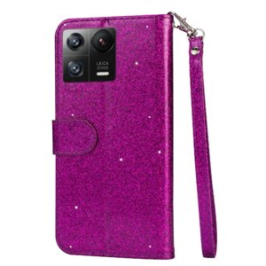 Funda Para Foxdock Elegante Funda Xiaomi 13 Glitter Con Cremallera-Ideal Para El Uso Diario