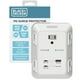thumbnail image 1 of Cargador de pared USB, protector contra sobretensiones, 5 salidas, color negro y decker, 1 of 3