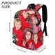 thumbnail image 3 of Pequeño Almuerzo-theme Backpack, Campus style schoolbag Bookbag with Adjustable Shoulder Straps And Large Zip Compartment, Unisex Travel Bags.42x30x15cm, 3 of 6