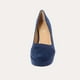 thumbnail image 3 of Zapato Taco Azul Vía Franca, 3 of 5