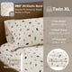 thumbnail image 5 of Juego de sábanas Comfort Spaces, 100% algodón, franela, tamaño Twin XL, 5 of 9