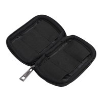 Magideal - Bolsa De Almacenamiento Con Soporte Para Unidad Flash Usb, Caja Para Unidad Flash Usb Viene Con Estuche Organizador Con Cremallera Para Unidades De 6 Ranuras Pequeñas