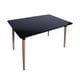 thumbnail image 1 of Mesa de comedor eames rectangular Negra, 1 of 4