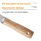 thumbnail image 3 of Cuchillo para queso y tomate, cuchillo para queso que corta todo tipo de queso para cortar, rebanar y servir., 3 of 5