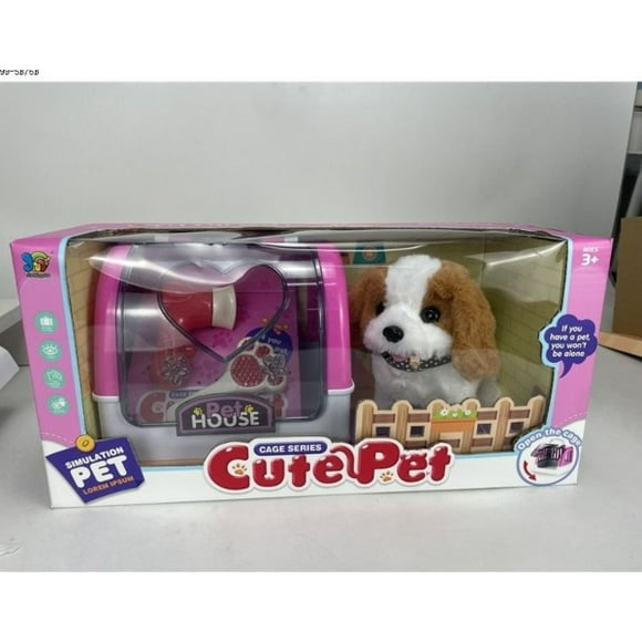 Juguete Perrito,pet House Con Accesorios