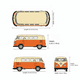 thumbnail image 4 of SUV Volkswagen T1 Bus Escala 1:60 - Welly, 4 of 5