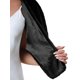 thumbnail image 5 of INSPIRE CHIC Chal de Piel Sintética para Mujer, Estola de Invierno, Envoltura de Boda Nupcial de los Años 1920, XS Negro, 5 of 6
