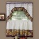 thumbnail image 1 of Juego de cortinas para ventana ACHIM, color café adornado, 57 x 60 cm, poliéster, 1 of 6