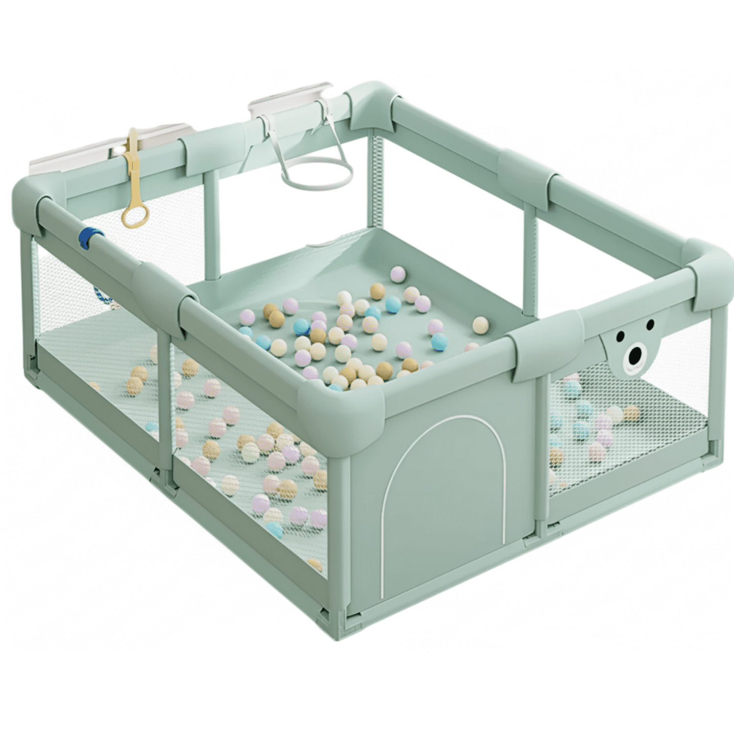 Genérico - Corral De Juegos Infantil Con Accesorios De Juego 150x180