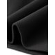 thumbnail image 5 of Abrigo de mujer talla grande Agnes Orinda con cuello alto, abotonado, de longitud media, línea A, con bolsillos laterales, talla 4X, color negro, 5 of 6