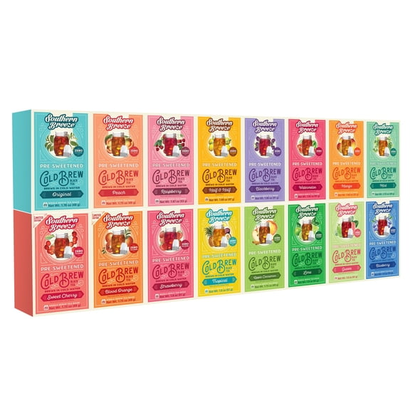 Té Southern Breeze Cold Brew Sweet Tea, 20 bolsas de té