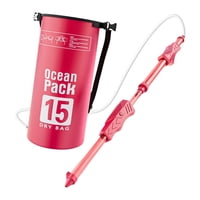 Magideal - Juguete De Joya De Agua De Mochila, Rociando Juguete Clima Caliente Para Niños Juego De Piscina Summer 15L Gran Capacidad Para Niños, Niñas Para Niños Rosa