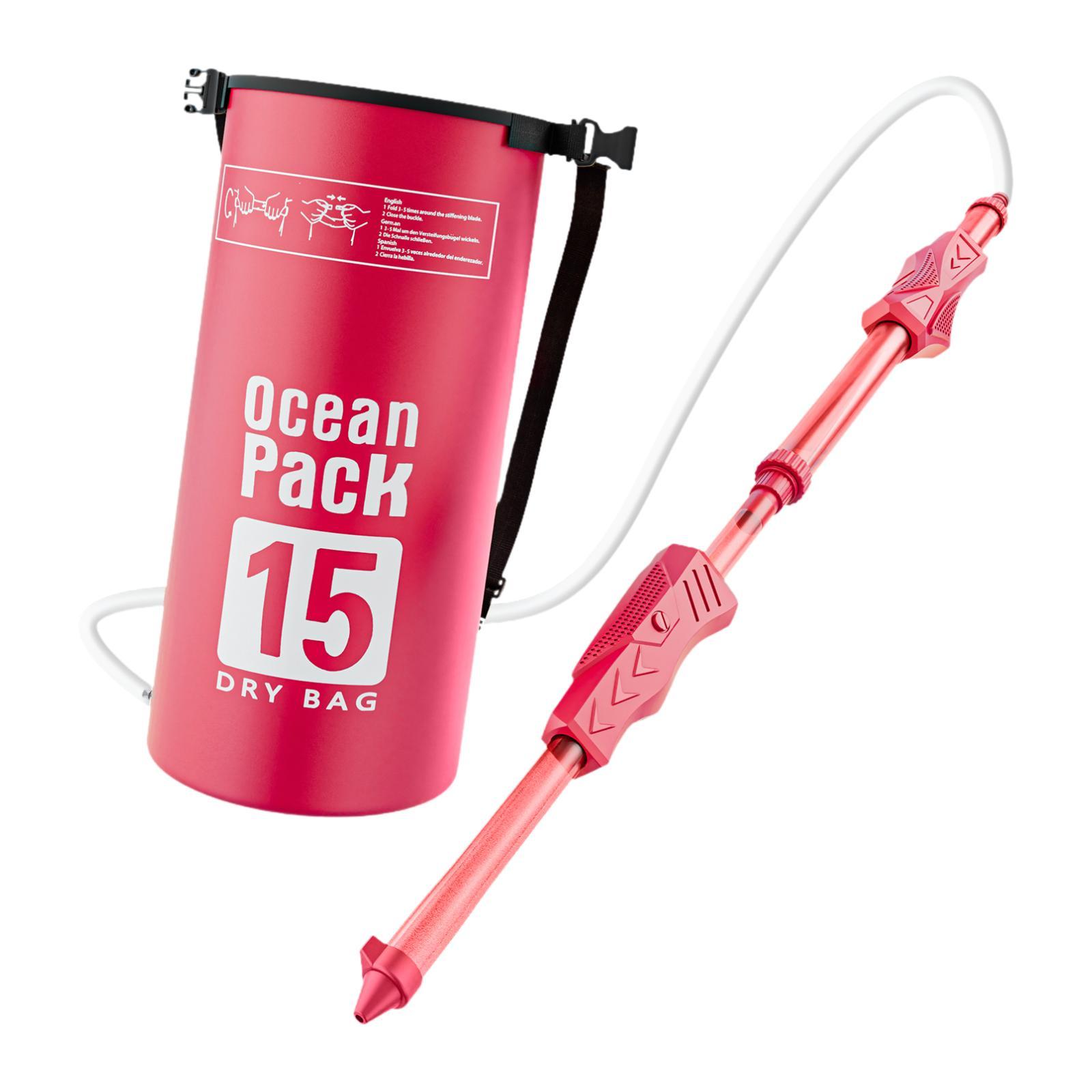 Magideal - Juguete De Joya De Agua De Mochila, Rociando Juguete Clima Caliente Para Niños Juego De Piscina Summer 15L Gran Capacidad Para Niños, Niñas Para Niños Rosa