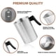 thumbnail image 3 of Cazo de Aluminio de 3 L para Derretir y Verter Cera SAEUYVB, 3 of 7