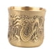 thumbnail image 3 of Copa De Latón Vintage, Vaso Para Beber, Regalos Grabados, Artesanía Clásica Para Bar, 3 of 3