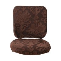 Bothyi - Funda Protectora Elástica Para Silla De Oficina Para Silla De Juego Marrón Oscuro
