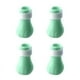 thumbnail image 5 of 4 Piezas Fundas De Uñas De Gato Botas De Gato Ajustables De Silicona Para Aseo De Baño Verde, 5 of 5