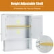 thumbnail image 3 of Mueble de Baño Montado en la Pared Costway Puertas Dobles Blanco, 3 of 3